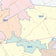 Limestone County, TX Colorcast Style Wall Map