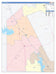 Live Oak County, TX Colorcast Style Wall Map