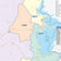 Llano County, TX Colorcast Style Wall Map