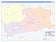 Madison County, TX Colorcast Style Wall Map