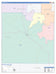 Mason County, TX Colorcast Style Wall Map