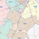 McLennan County, TX Colorcast Style Wall Map
