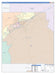 Midland County, TX Colorcast Style Wall Map