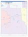 Mitchell County, TX Colorcast Style Wall Map