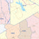 Navarro County, TX Colorcast Style Wall Map