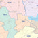 Navarro County, TX Colorcast Style Wall Map