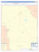 Ochiltree County, TX Colorcast Style Wall Map