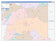 Panola County, TX Colorcast Style Wall Map