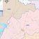 Panola County, TX Colorcast Style Wall Map