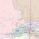 Potter County, TX Colorcast Style Wall Map