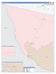 Presidio County, TX Colorcast Style Wall Map