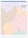Real County, TX Colorcast Style Wall Map