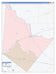 Reeves County, TX Colorcast Style Wall Map