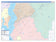Rockwall County, TX Colorcast Style Wall Map