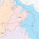 San Jacinto County, TX Colorcast Style Wall Map