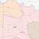 San Saba County, TX Colorcast Style Wall Map