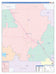 Scurry County, TX Colorcast Style Wall Map