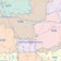 Smith County, TX Colorcast Style Wall Map