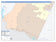 Starr County, TX Colorcast Style Wall Map