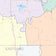 Stephens County, TX Colorcast Style Wall Map