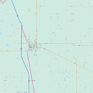 Swisher County, TX Colorcast Style Wall Map