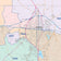 Taylor County, TX Colorcast Style Wall Map