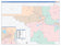 Tom Green County, TX Colorcast Style Wall Map
