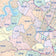 Travis County, TX Colorcast Style Wall Map