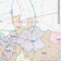 Travis County, TX Colorcast Style Wall Map