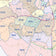 Travis County, TX Colorcast Style Wall Map
