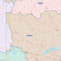 Upshur County, TX Colorcast Style Wall Map