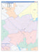 Walker County, TX Colorcast Style Wall Map