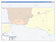 Ward County, TX Colorcast Style Wall Map