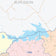 Washington County, TX Colorcast Style Wall Map