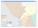 Webb County, TX Colorcast Style Wall Map