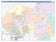 Williamson County, TX Colorcast Style Wall Map