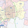 Williamson County, TX Colorcast Style Wall Map