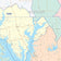 Wood County, TX Colorcast Style Wall Map