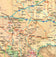 Texas Decorative Wall Map by Compart Maps, Gulf of America Edition