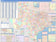 Colorcast Style Wall Map of Texas