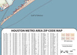 Houston Metro Area ZIP Code Map