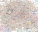 Houston Metro Area Major Arterial Wall Map by True North Publishing
