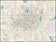 DFW Greater Metro Area Zip Code Wall Map