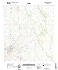 US Topo 7.5-minute map for Carrizo Springs East TX