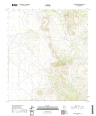 US Topo 7.5-minute map for Cathedral Mountain TX