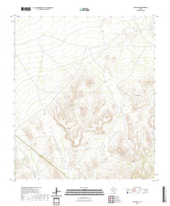 US Topo 7.5-minute map for Cave Mesa TX