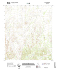 US Topo 7.5-minute map for Cave Mesa SE TX