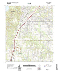 US Topo 7.5-minute map for Cedar Hill TX