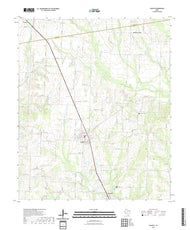 US Topo 7.5-minute map for Celeste TX