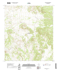 US Topo 7.5-minute map for Cerro Castellan TX